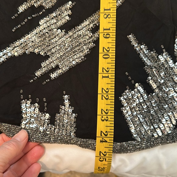 Vintage Oleg Cassini Silk Blouse, Size M - Picture 5 of 8